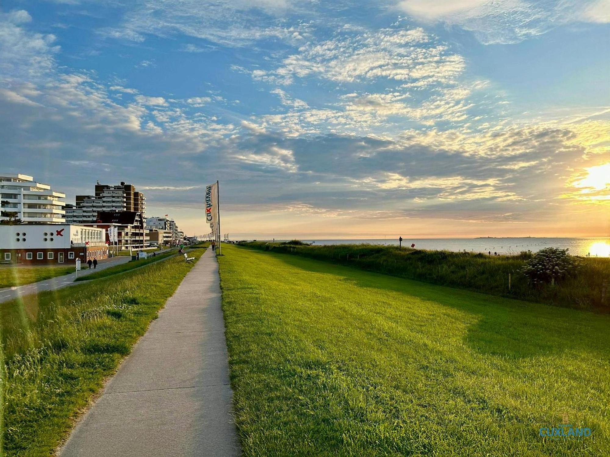 Urlaub Mit Blick Auf Die Duhner Heide Cuxhaven Extérieur photo