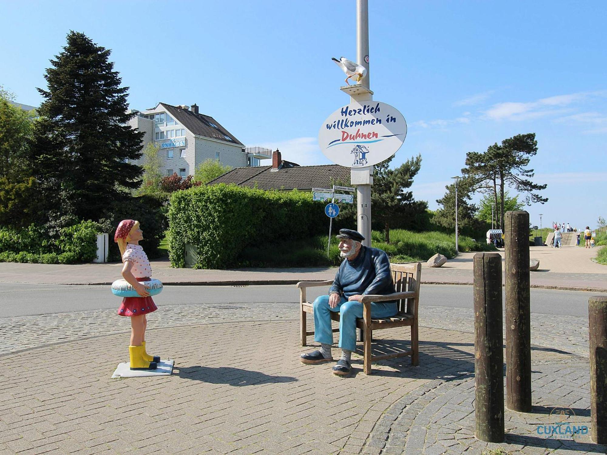 Urlaub Mit Blick Auf Die Duhner Heide Cuxhaven Extérieur photo